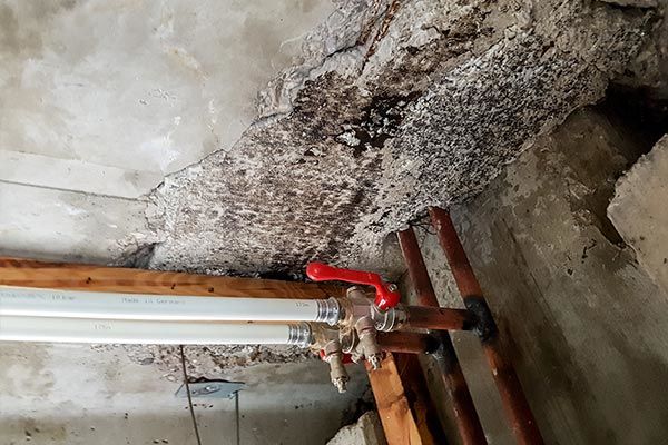 Asbestos removal needed around pipes
