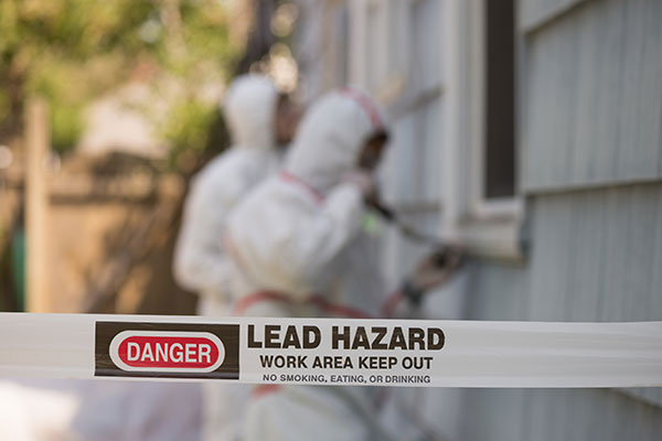 Lead Hazard - Keep Out