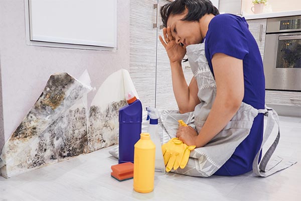 how to get rid of Black-mold-in-kitchen
